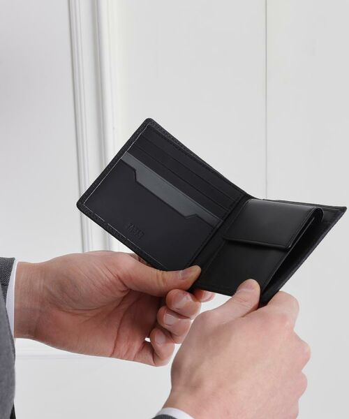 TAKEO KIKUCHI / タケオキクチ 財布・コインケース・マネークリップ | ソフトシュリンクレザー二つ折り財布 | 詳細24