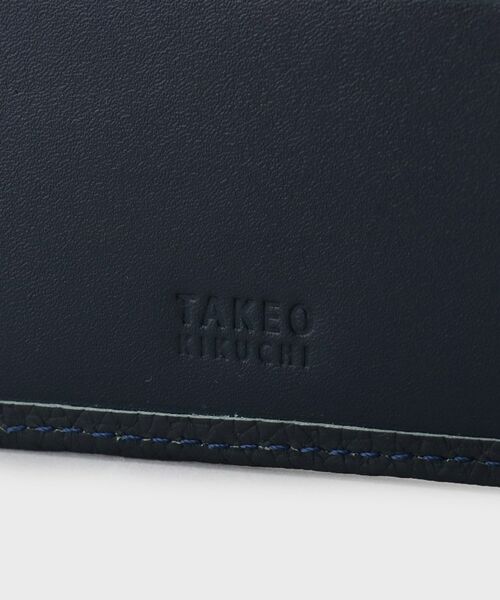 TAKEO KIKUCHI / タケオキクチ 財布・コインケース・マネークリップ | ソフトシュリンクレザー二つ折り財布 | 詳細5