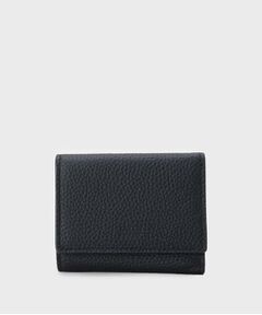 ソフトシュリンクレザー三つ折り財布