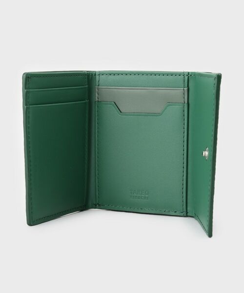TAKEO KIKUCHI / タケオキクチ 財布・コインケース・マネークリップ | ソフトシュリンクレザー三つ折り財布 | 詳細13