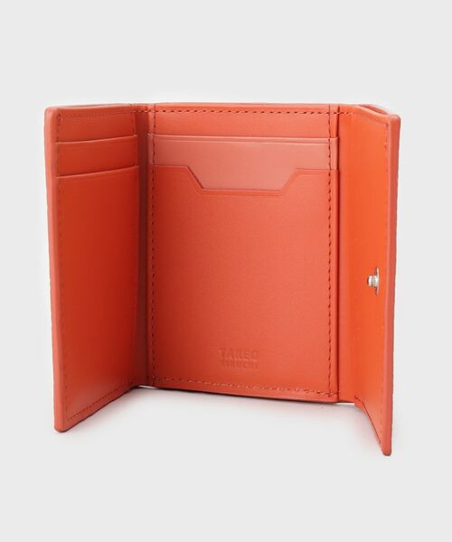 TAKEO KIKUCHI / タケオキクチ 財布・コインケース・マネークリップ | ソフトシュリンクレザー三つ折り財布 | 詳細15