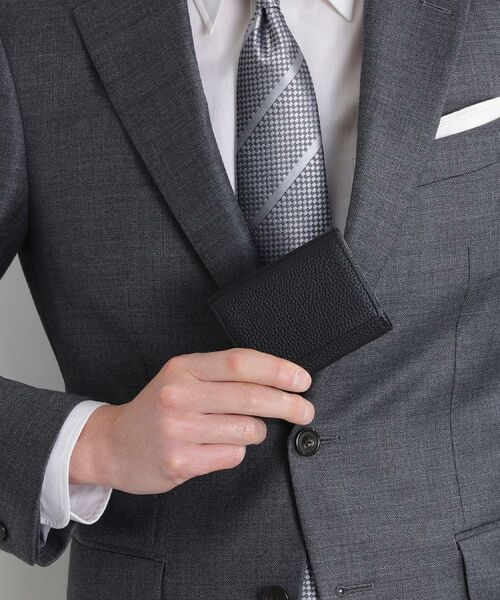 TAKEO KIKUCHI / タケオキクチ 財布・コインケース・マネークリップ | ソフトシュリンクレザー三つ折り財布 | 詳細17