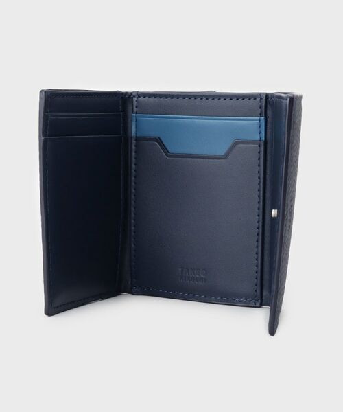 TAKEO KIKUCHI / タケオキクチ 財布・コインケース・マネークリップ | ソフトシュリンクレザー三つ折り財布 | 詳細9
