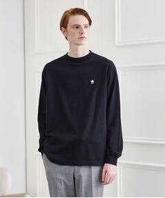 TAKEO KIKUCHI / タケオキクチ カットソー | 【LIMITED】ワンポイント刺繍 長袖Tシャツ