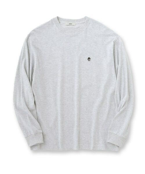 TAKEO KIKUCHI / タケオキクチ カットソー | 【LIMITED】ワンポイント刺繍 長袖Tシャツ | 詳細1