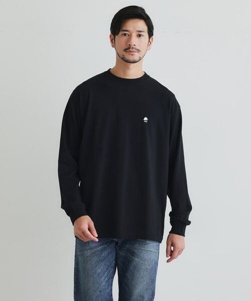 TAKEO KIKUCHI / タケオキクチ カットソー | 【LIMITED】ワンポイント刺繍 長袖Tシャツ | 詳細16