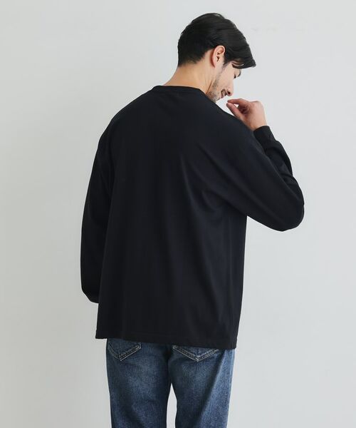 TAKEO KIKUCHI / タケオキクチ カットソー | 【LIMITED】ワンポイント刺繍 長袖Tシャツ | 詳細17