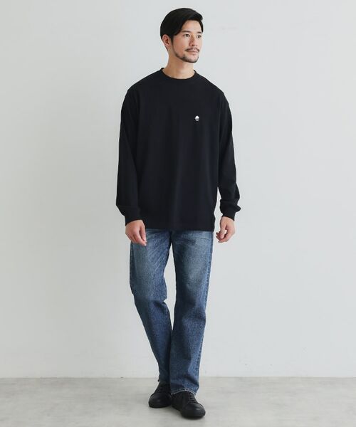 TAKEO KIKUCHI / タケオキクチ カットソー | 【LIMITED】ワンポイント刺繍 長袖Tシャツ | 詳細18