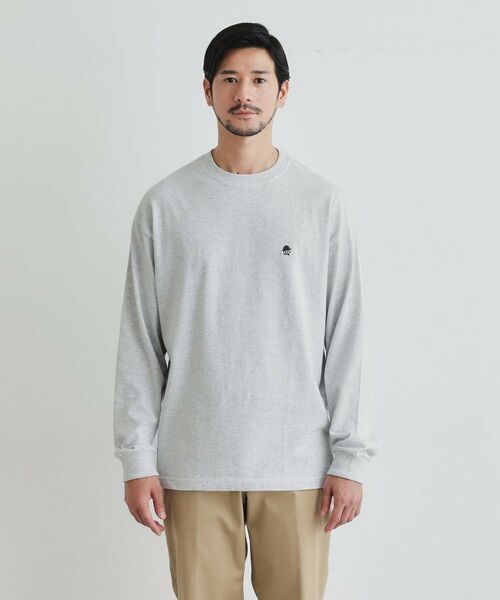 TAKEO KIKUCHI / タケオキクチ カットソー | 【LIMITED】ワンポイント刺繍 長袖Tシャツ | 詳細2