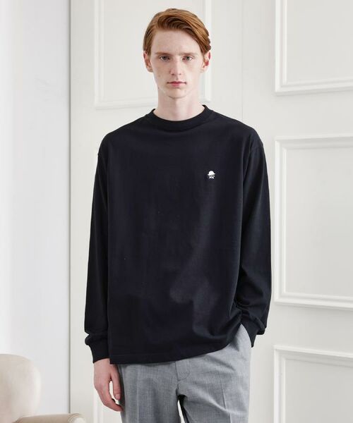 TAKEO KIKUCHI / タケオキクチ カットソー | 【LIMITED】ワンポイント刺繍 長袖Tシャツ | 詳細20