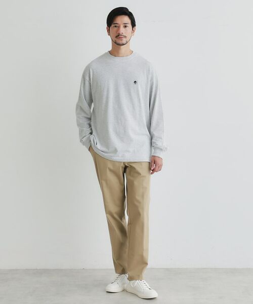 TAKEO KIKUCHI / タケオキクチ カットソー | 【LIMITED】ワンポイント刺繍 長袖Tシャツ | 詳細26