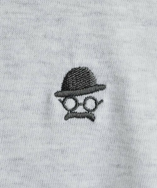 TAKEO KIKUCHI / タケオキクチ カットソー | 【LIMITED】ワンポイント刺繍 長袖Tシャツ | 詳細27