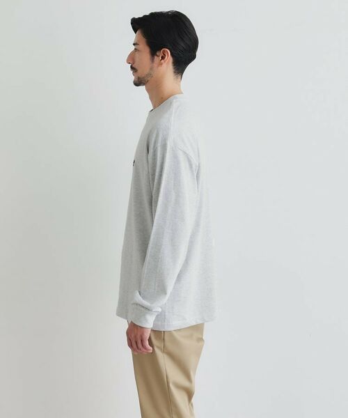 TAKEO KIKUCHI / タケオキクチ カットソー | 【LIMITED】ワンポイント刺繍 長袖Tシャツ | 詳細3