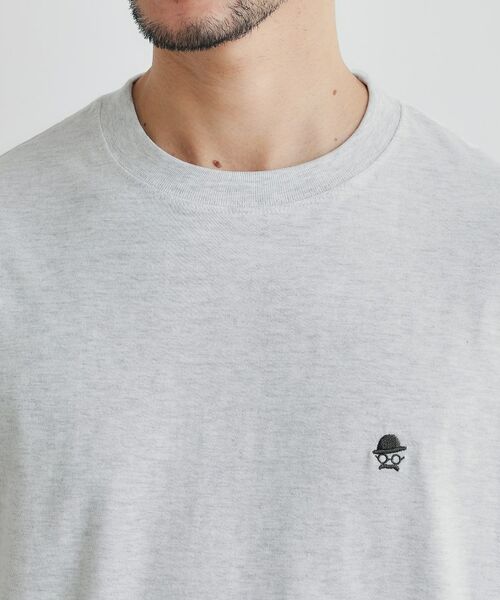 TAKEO KIKUCHI / タケオキクチ カットソー | 【LIMITED】ワンポイント刺繍 長袖Tシャツ | 詳細5