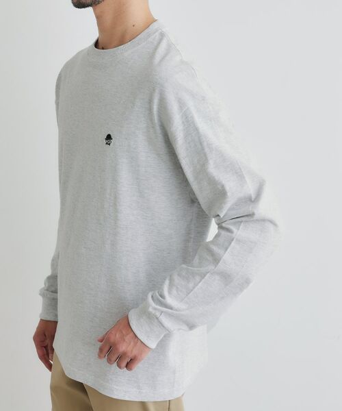 TAKEO KIKUCHI / タケオキクチ カットソー | 【LIMITED】ワンポイント刺繍 長袖Tシャツ | 詳細6