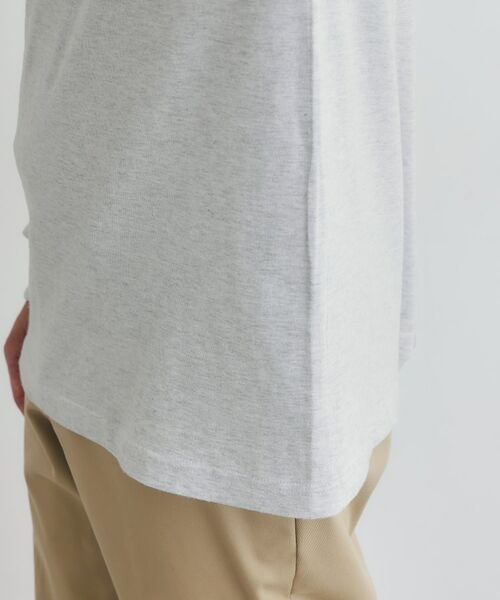 TAKEO KIKUCHI / タケオキクチ カットソー | 【LIMITED】ワンポイント刺繍 長袖Tシャツ | 詳細7