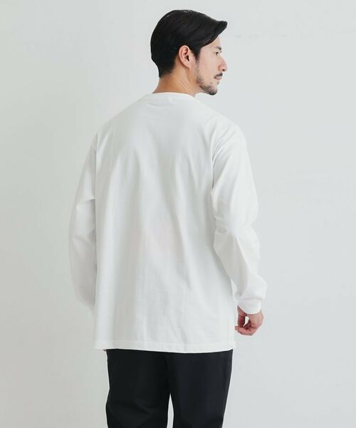 TAKEO KIKUCHI / タケオキクチ カットソー | 【LIMITED】ワンポイント刺繍 長袖Tシャツ | 詳細9