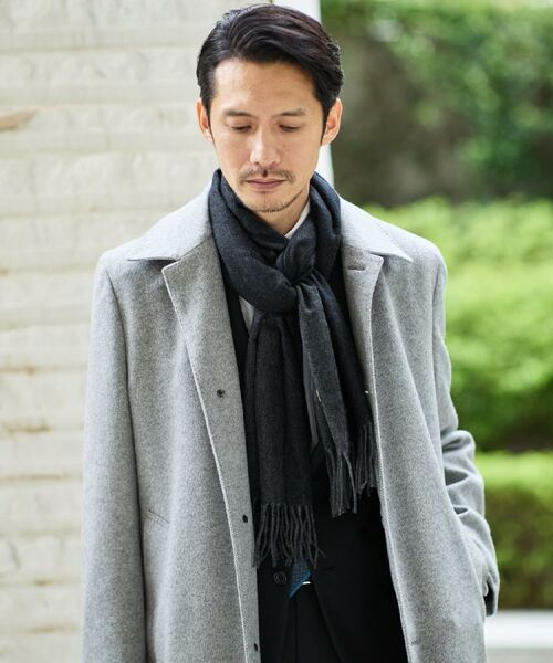 TAKEO KIKUCHI / タケオキクチ マフラー・ショール・スヌード・ストール | 【洗えるベビーカシミヤ】 ベビーカシミヤ無地マフラー | 詳細10