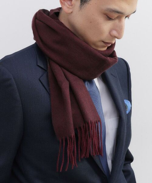 TAKEO KIKUCHI / タケオキクチ マフラー・ショール・スヌード・ストール | 【洗えるベビーカシミヤ】 ベビーカシミヤ無地マフラー | 詳細15