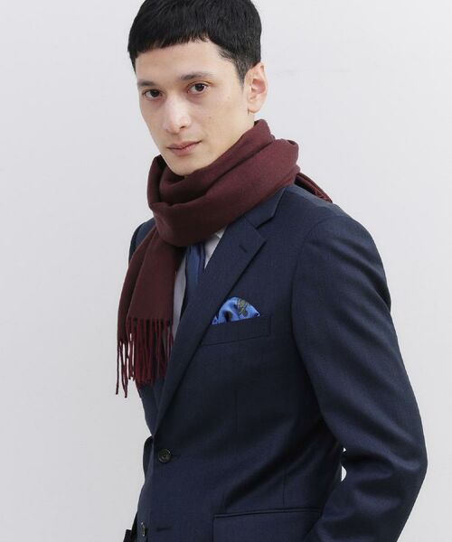TAKEO KIKUCHI / タケオキクチ マフラー・ショール・スヌード・ストール | 【洗えるベビーカシミヤ】 ベビーカシミヤ無地マフラー | 詳細17