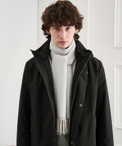 TAKEO KIKUCHI / タケオキクチ マフラー・ショール・スヌード・ストール | 【洗えるベビーカシミヤ】 ベビーカシミヤ無地マフラー | 詳細27