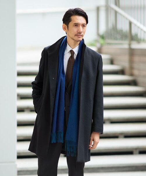 TAKEO KIKUCHI / タケオキクチ マフラー・ショール・スヌード・ストール | 【洗えるベビーカシミヤ】 ベビーカシミヤ無地マフラー | 詳細29