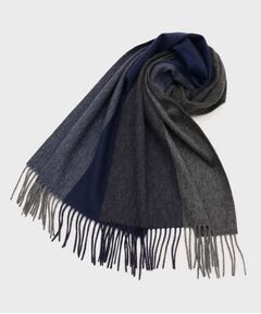 TAKEO KIKUCHI / タケオキクチ マフラー・ショール・スヌード・ストール | 【洗えるカシミヤ】カシミヤ 4面パネルマフラー