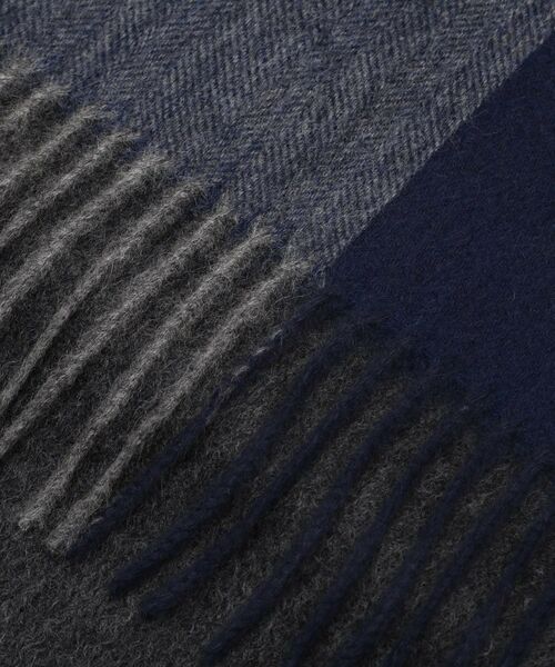 TAKEO KIKUCHI / タケオキクチ マフラー・ショール・スヌード・ストール | 【洗えるカシミヤ】カシミヤ 4面パネルマフラー | 詳細4