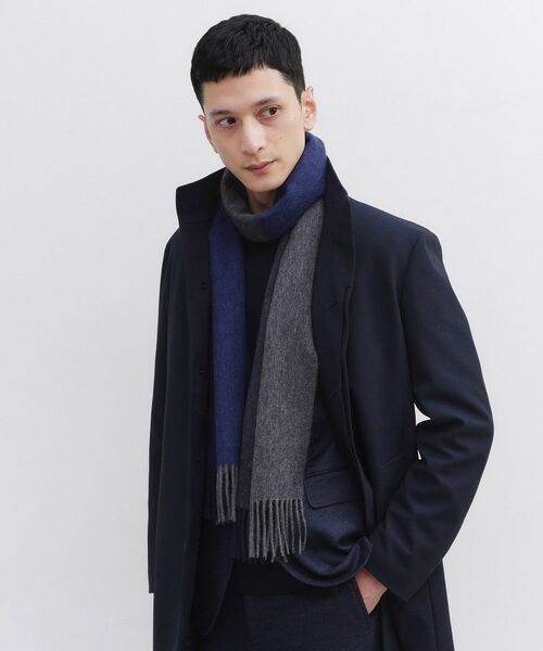 TAKEO KIKUCHI / タケオキクチ マフラー・ショール・スヌード・ストール | 【洗えるカシミヤ】カシミヤ 4面パネルマフラー | 詳細5