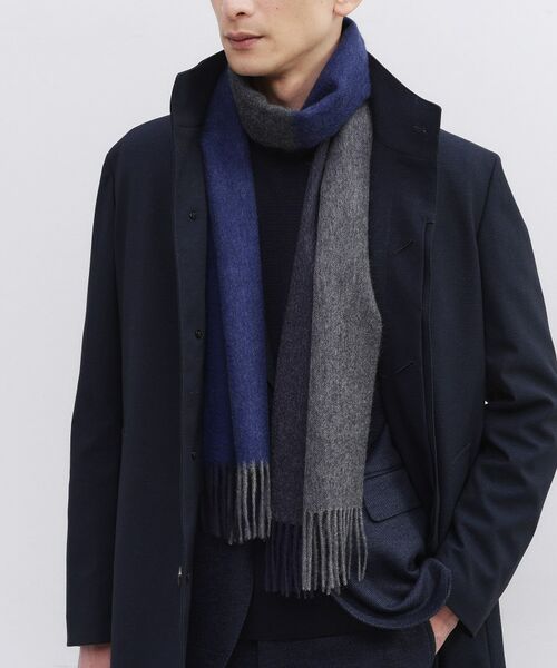 TAKEO KIKUCHI / タケオキクチ マフラー・ショール・スヌード・ストール | 【洗えるカシミヤ】カシミヤ 4面パネルマフラー | 詳細6