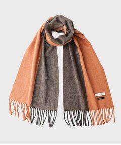 TAKEO KIKUCHI / タケオキクチ マフラー・ショール・スヌード・ストール | 【洗えるカシミヤ】 ピュアカシミヤ 4面パネルマフラー