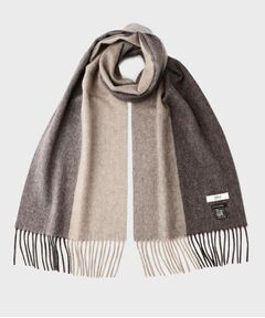 TAKEO KIKUCHI / タケオキクチ マフラー・ショール・スヌード・ストール | 【洗えるカシミヤ】 ピュアカシミヤ 4面パネルマフラー