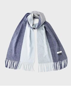 TAKEO KIKUCHI / タケオキクチ マフラー・ショール・スヌード・ストール | 【洗えるカシミヤ】 ピュアカシミヤ 4面パネルマフラー