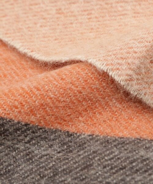 TAKEO KIKUCHI / タケオキクチ マフラー・ショール・スヌード・ストール | 【洗えるカシミヤ】 ピュアカシミヤ 4面パネルマフラー | 詳細2