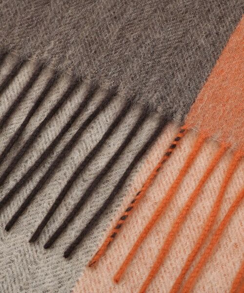 TAKEO KIKUCHI / タケオキクチ マフラー・ショール・スヌード・ストール | 【洗えるカシミヤ】 ピュアカシミヤ 4面パネルマフラー | 詳細4
