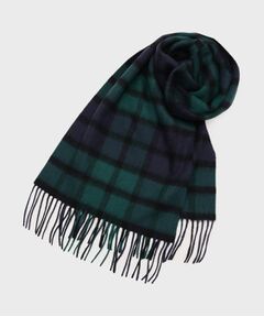 TAKEO KIKUCHI / タケオキクチ マフラー・ショール・スヌード・ストール | 【洗えるカシミヤ】 カシミヤ100 チェックマフラー