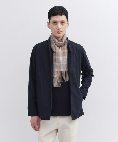 TAKEO KIKUCHI / タケオキクチ マフラー・ショール・スヌード・ストール | 【洗えるカシミヤ】 カシミヤ100 チェックマフラー | 詳細4
