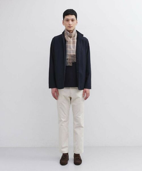 TAKEO KIKUCHI / タケオキクチ マフラー・ショール・スヌード・ストール | 【洗えるカシミヤ】 カシミヤ100 チェックマフラー | 詳細8