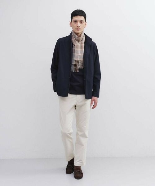 TAKEO KIKUCHI / タケオキクチ マフラー・ショール・スヌード・ストール | 【洗えるカシミヤ】 カシミヤ100 チェックマフラー | 詳細9