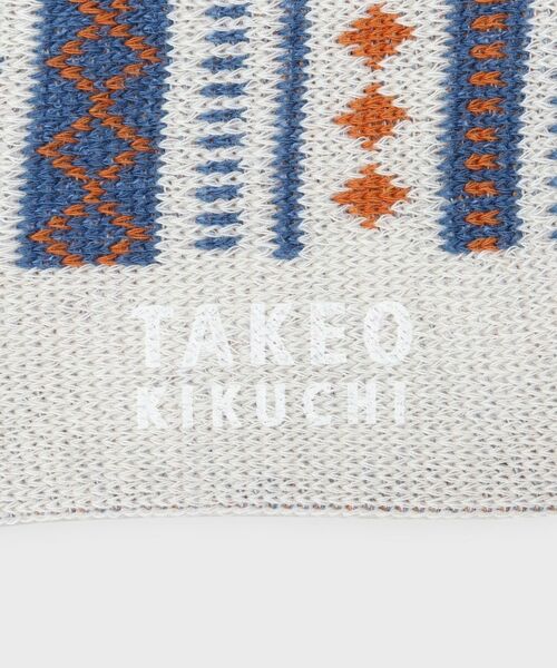 TAKEO KIKUCHI / タケオキクチ ソックス | フェアアイル柄ソックス | 詳細5