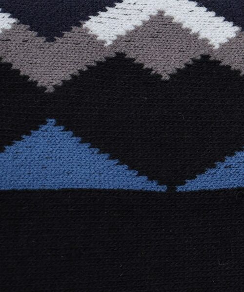 TAKEO KIKUCHI / タケオキクチ ソックス | 変形アーガイルソックス | 詳細4