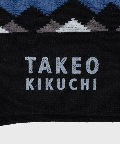 TAKEO KIKUCHI / タケオキクチ ソックス | 変形アーガイルソックス | 詳細5