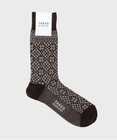 TAKEO KIKUCHI / タケオキクチ ソックス | 雪柄ソックス