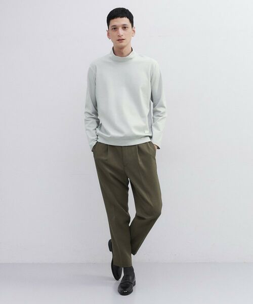 TAKEO KIKUCHI / タケオキクチ カットソー | 【Sサイズ～】ウォーム ミラノリブ オフネック プルオーバー | 詳細15