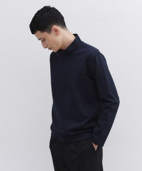 TAKEO KIKUCHI / タケオキクチ カットソー | 【Sサイズ～】ウォーム ミラノリブ オフネック プルオーバー | 詳細18