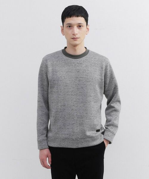 TAKEO KIKUCHI/タケオキクチ セーターフリース プルオーバー ライトグレー(011) 02(M) TAKEO KIKUCHI/タケオキクチ セーターフリース プルオーバー ライトグレー(011) 02(M)