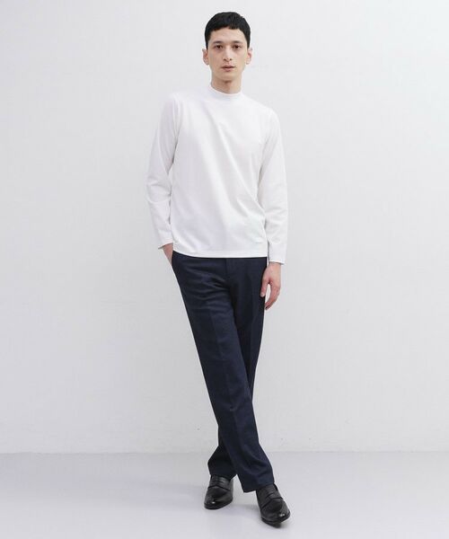 TAKEO KIKUCHI / タケオキクチ カットソー | ハイゲージ モクロディ モックネック | 詳細11