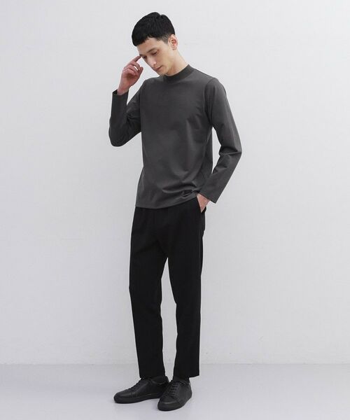 TAKEO KIKUCHI / タケオキクチ カットソー | ハイゲージ モクロディ モックネック | 詳細15