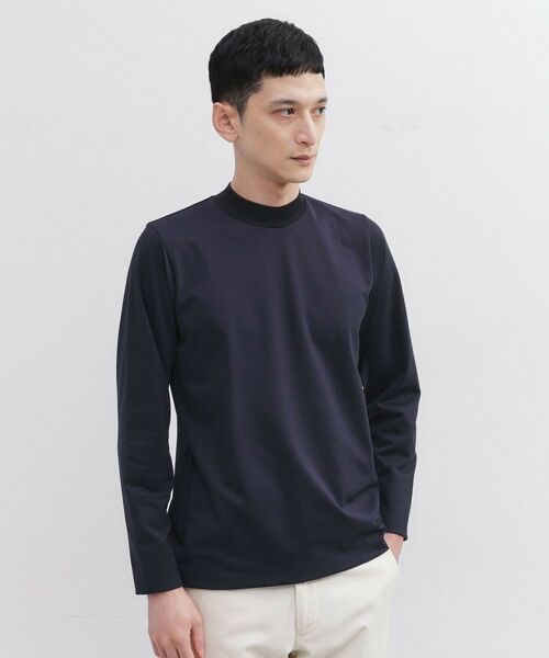 TAKEO KIKUCHI / タケオキクチ カットソー | ハイゲージ モクロディ モックネック | 詳細18