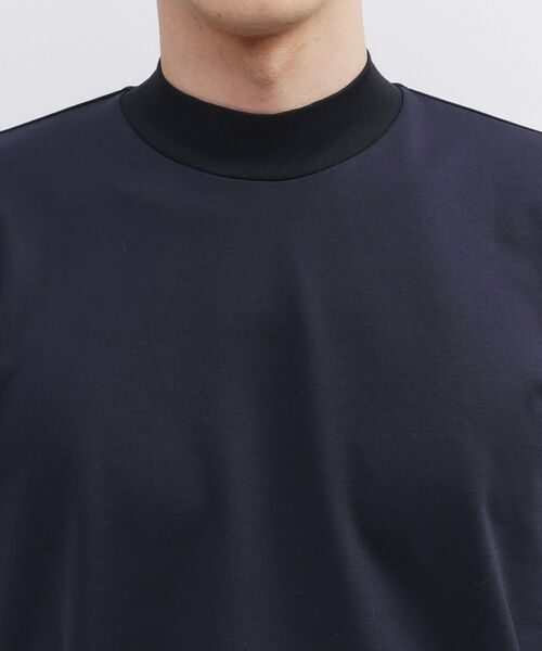 TAKEO KIKUCHI / タケオキクチ カットソー | ハイゲージ モクロディ モックネック | 詳細5